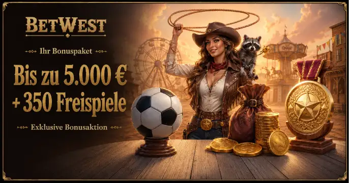 BetWest Casino Boni banner